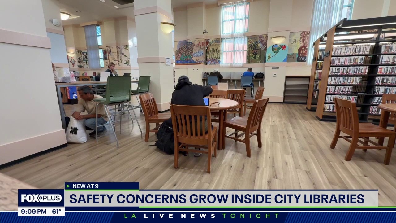 Safety concerns grow inside Los Angeles libraries