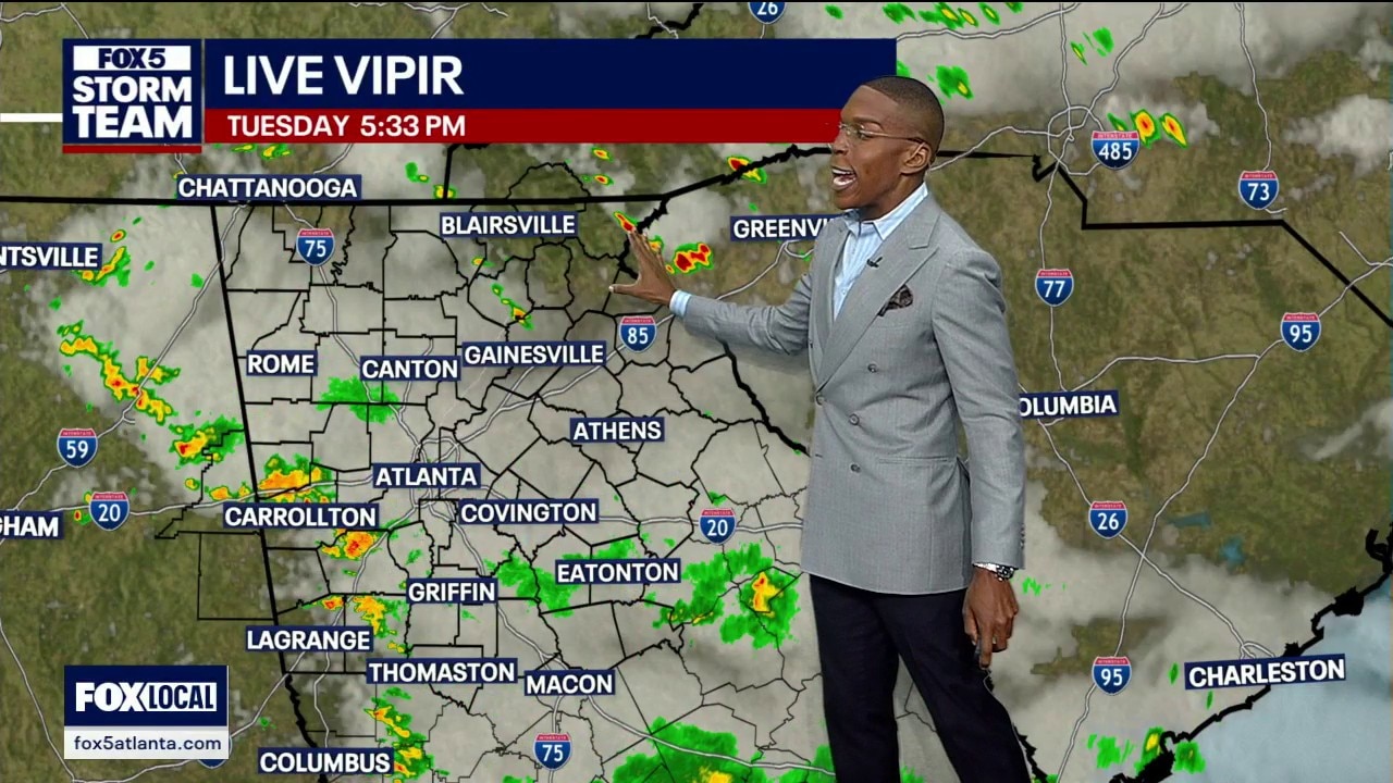 Tuesday evening forecast
