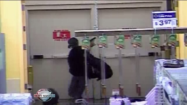 WANTED: Armed Walmart thief
