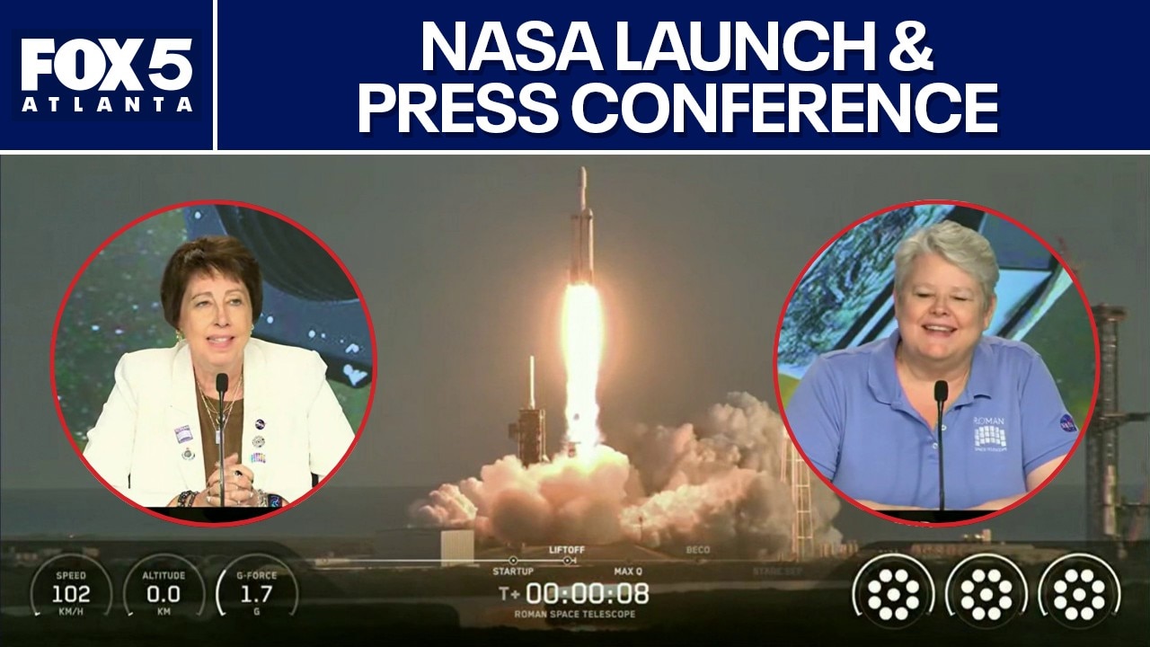 NASA held briefing after Roman Space Telescope launch