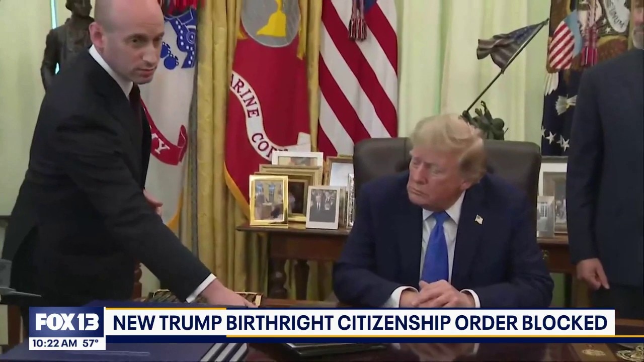New Trump Birthright Citizenship Order Blocked