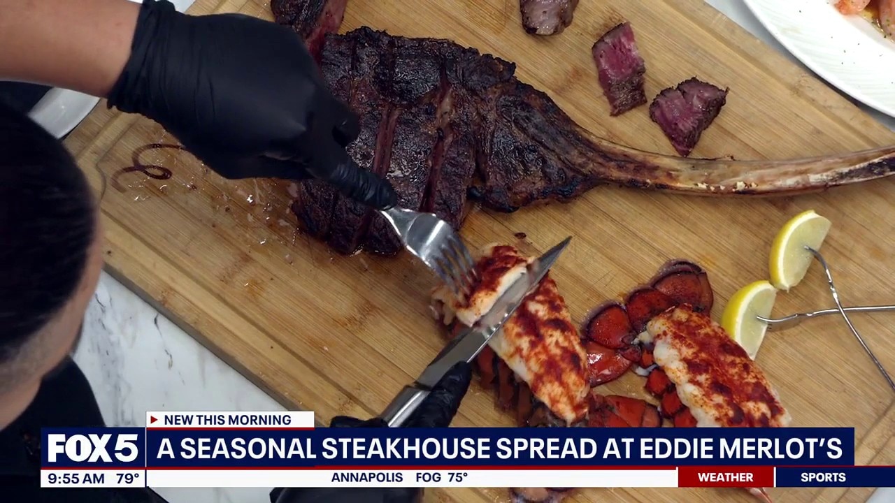 Tomahawk Trio for Two and Summer Flavors at Eddie Merlot's