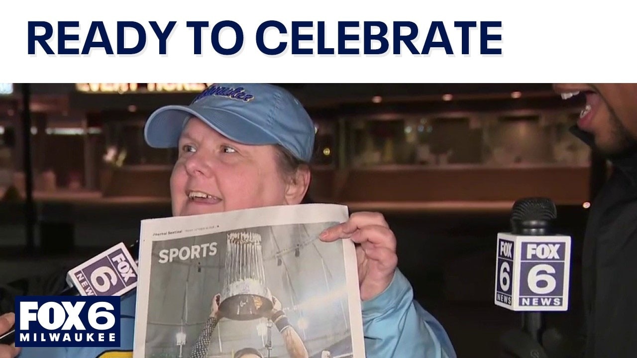 Excitement peaks as fans prepare for Brewers World Series parade