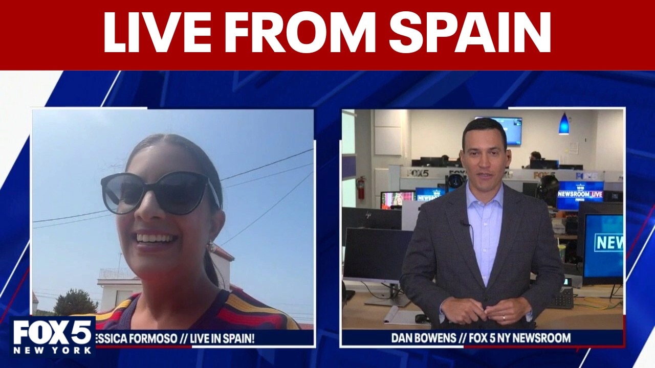 FOX 5 NY’s Jessica Formoso in Spain for FIFA World Cup win