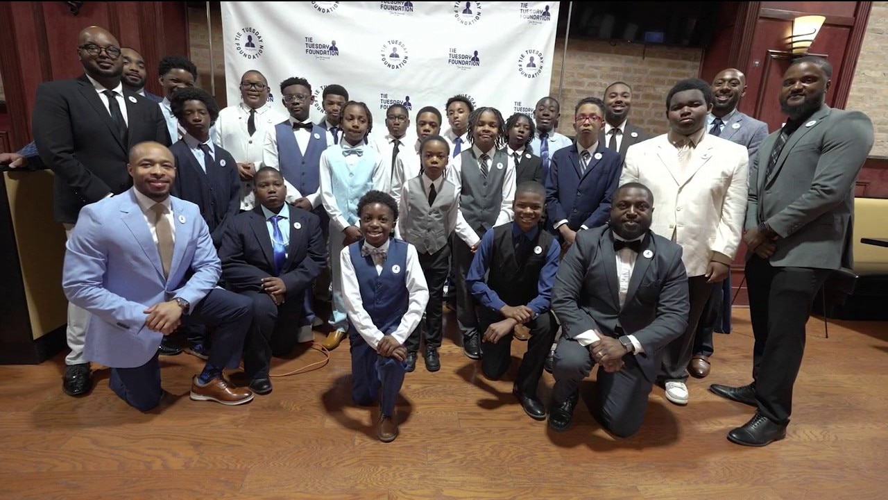 'Tie Tuesday' gives Chicago kids a reason to dress up — and stand tall