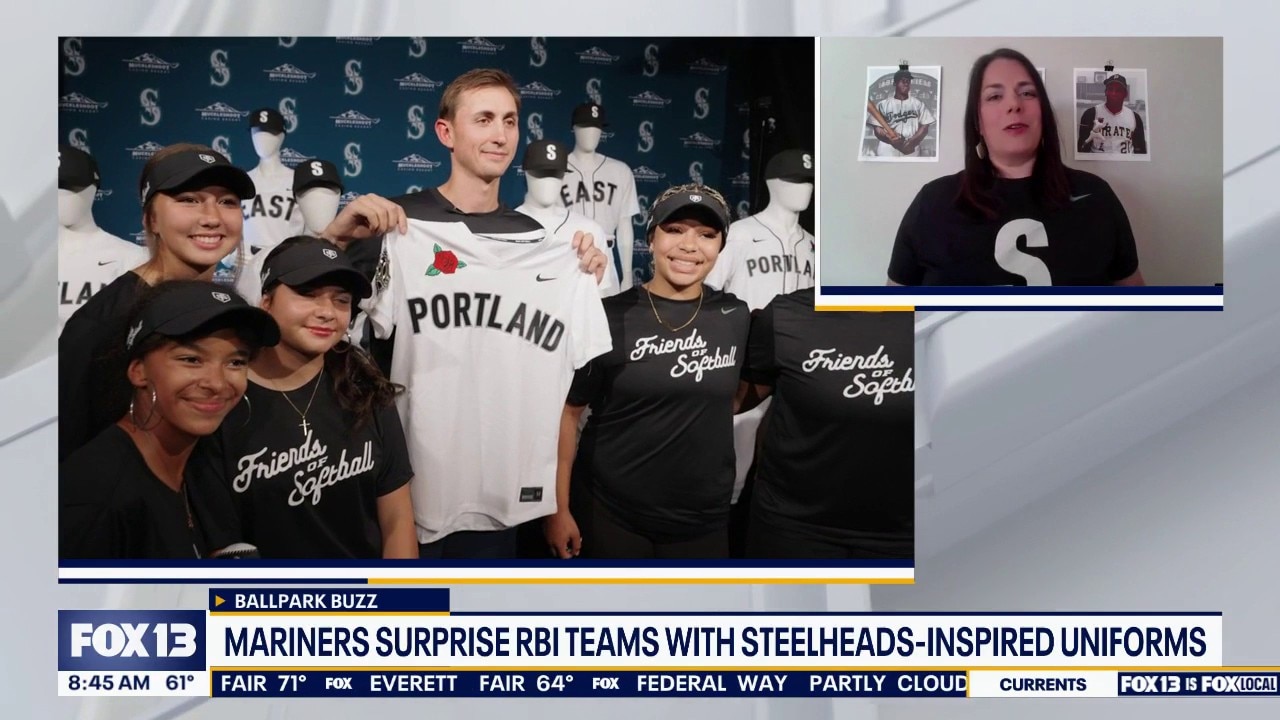 Seattle Mariners surprise RBI teams with Steelheads-inspired uniforms