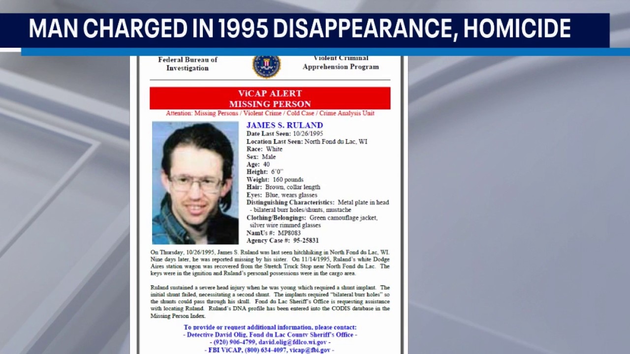 1995 Wisconsin cold case arrest