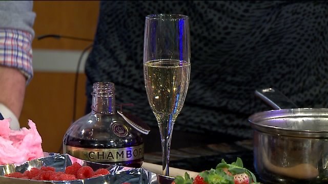 Create a flavorful twist on the classic champagne toast