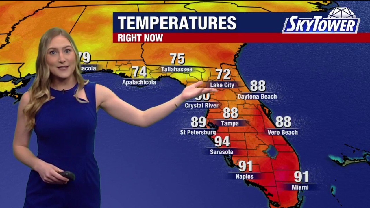 Tampa weather | Monday afternoon forecast