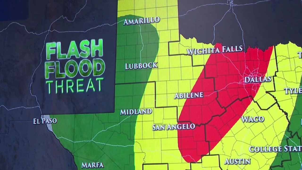 Texas weather: Preparations ahead of potential flooding