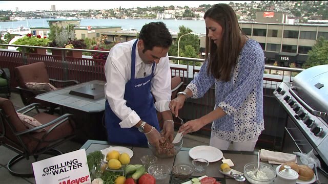 Grilling with Walter: Lamb Burgers