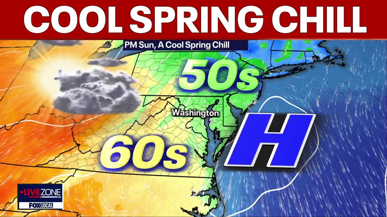 Cold snap sends temperatures below freezing across DC region