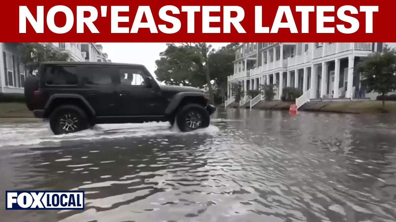 Nor'easter slams East Coast: 1 dead, severe flooding and travel chaos