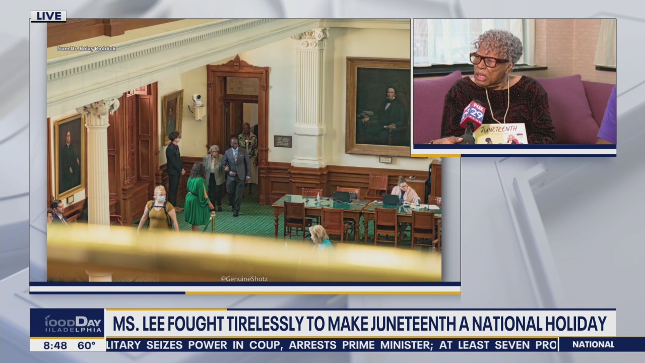 Grandmother of Juneteenth goes on a 100-city empowerment tour