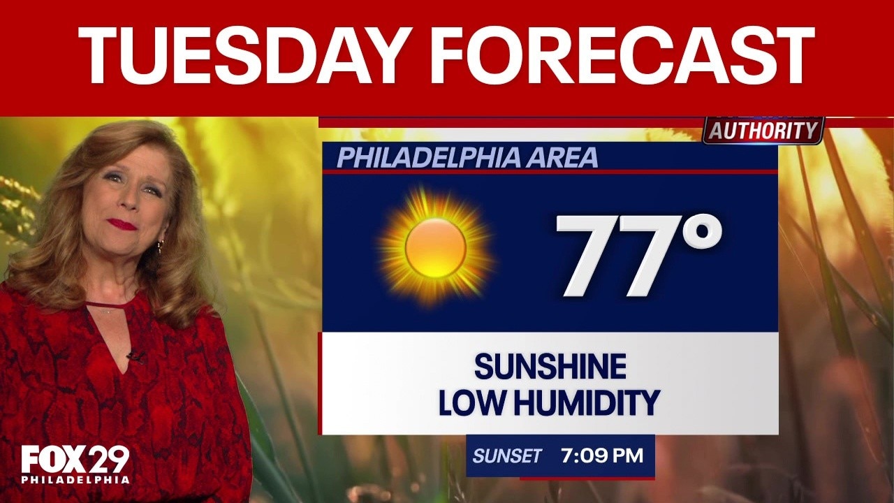 Philadelphia weather: Tuesday forecast