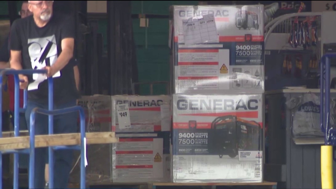 People in Indiana wait for hours for gas, generators after power outages from severe storms