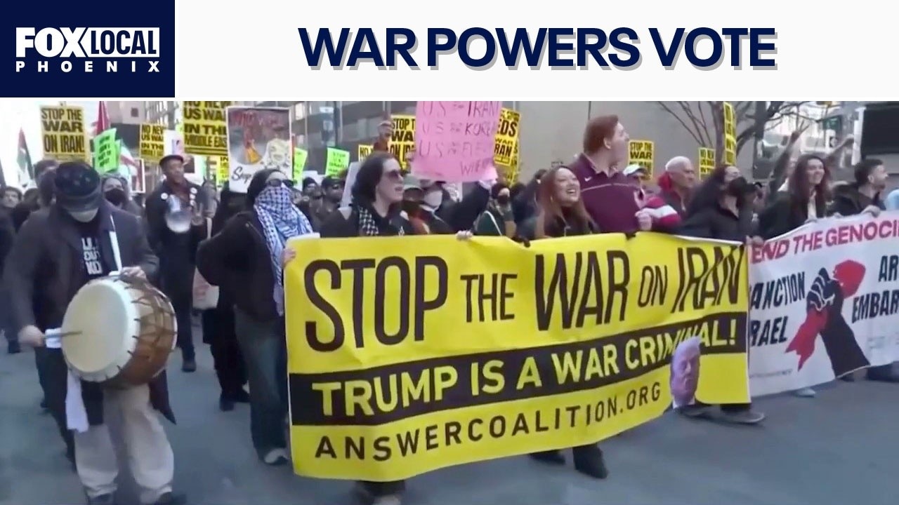 Trump faces Senate war powers vote over Iran strikes
