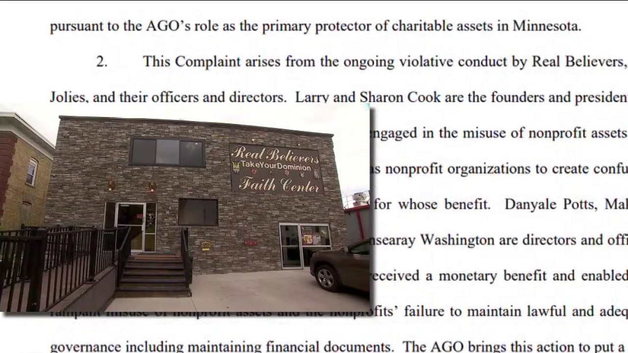 Lawsuit over alleged misuse of charitable funds