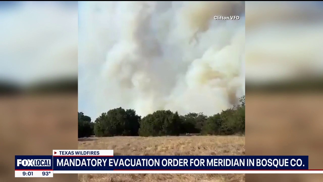 Bosque County wildfire forces evacuations