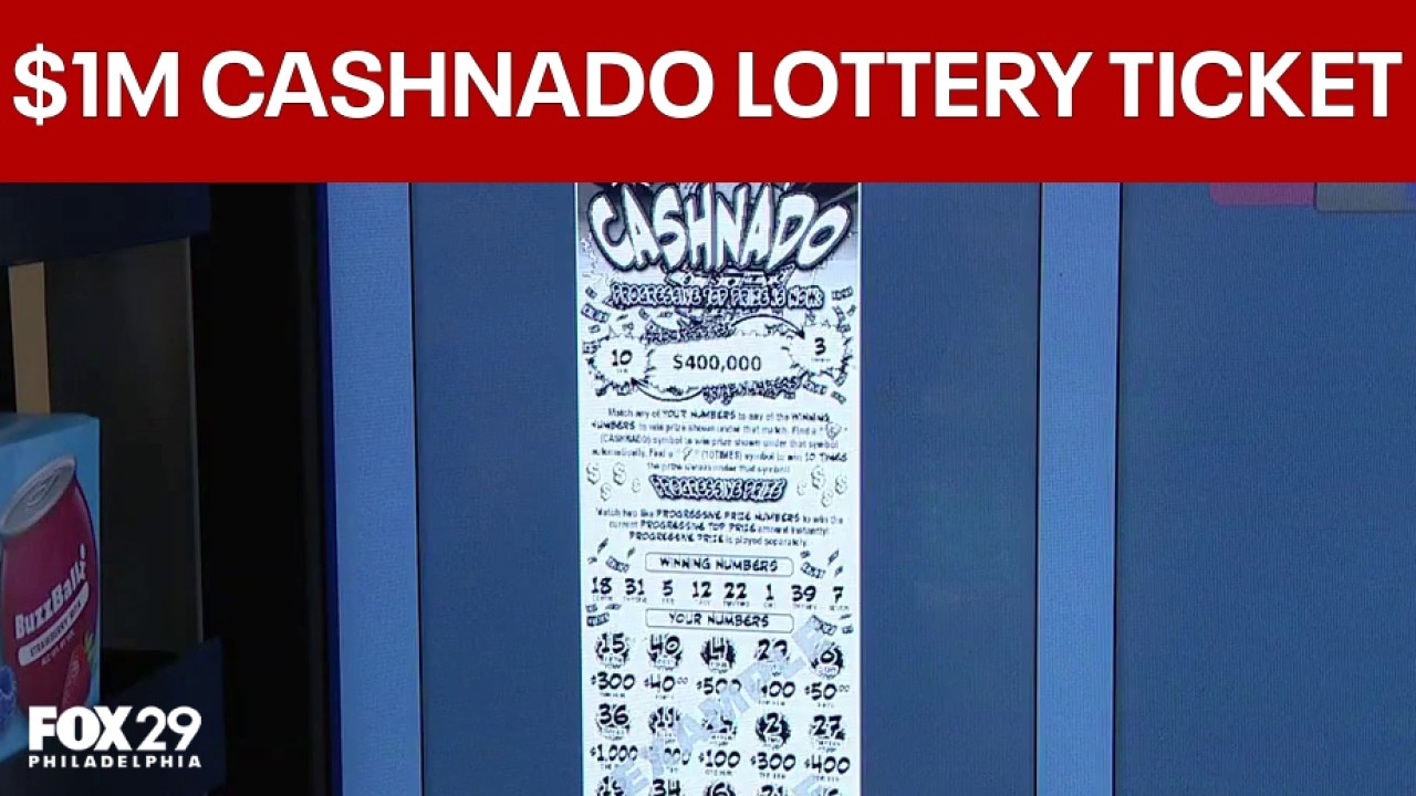 Delco store sells $1M Cashnado lottery ticket