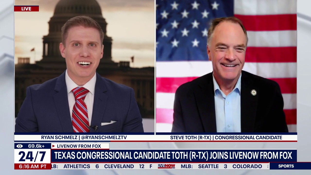 TX GOP Congressional candidate Steve Toth joins LiveNOW