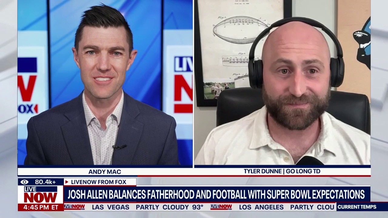 Josh Allen balances fatherhood and NFL season goals 