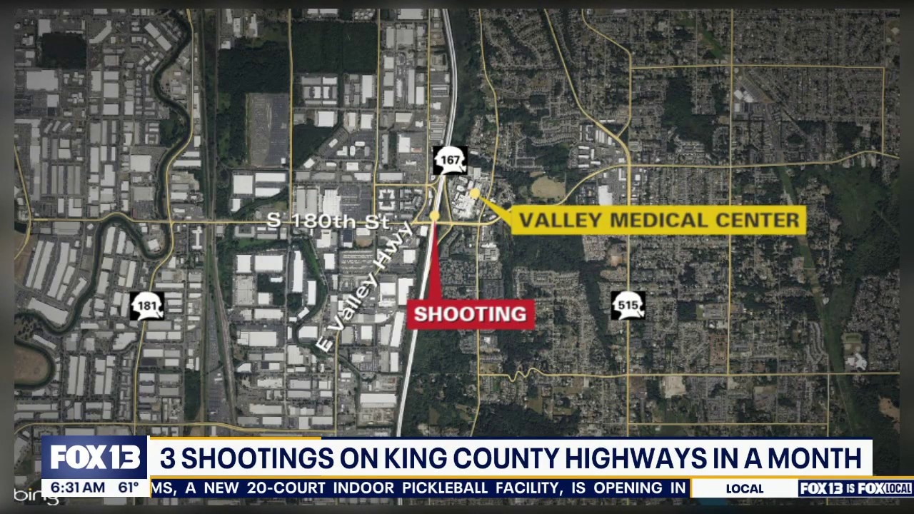 Man injured in drive-by shooting on SR 167 