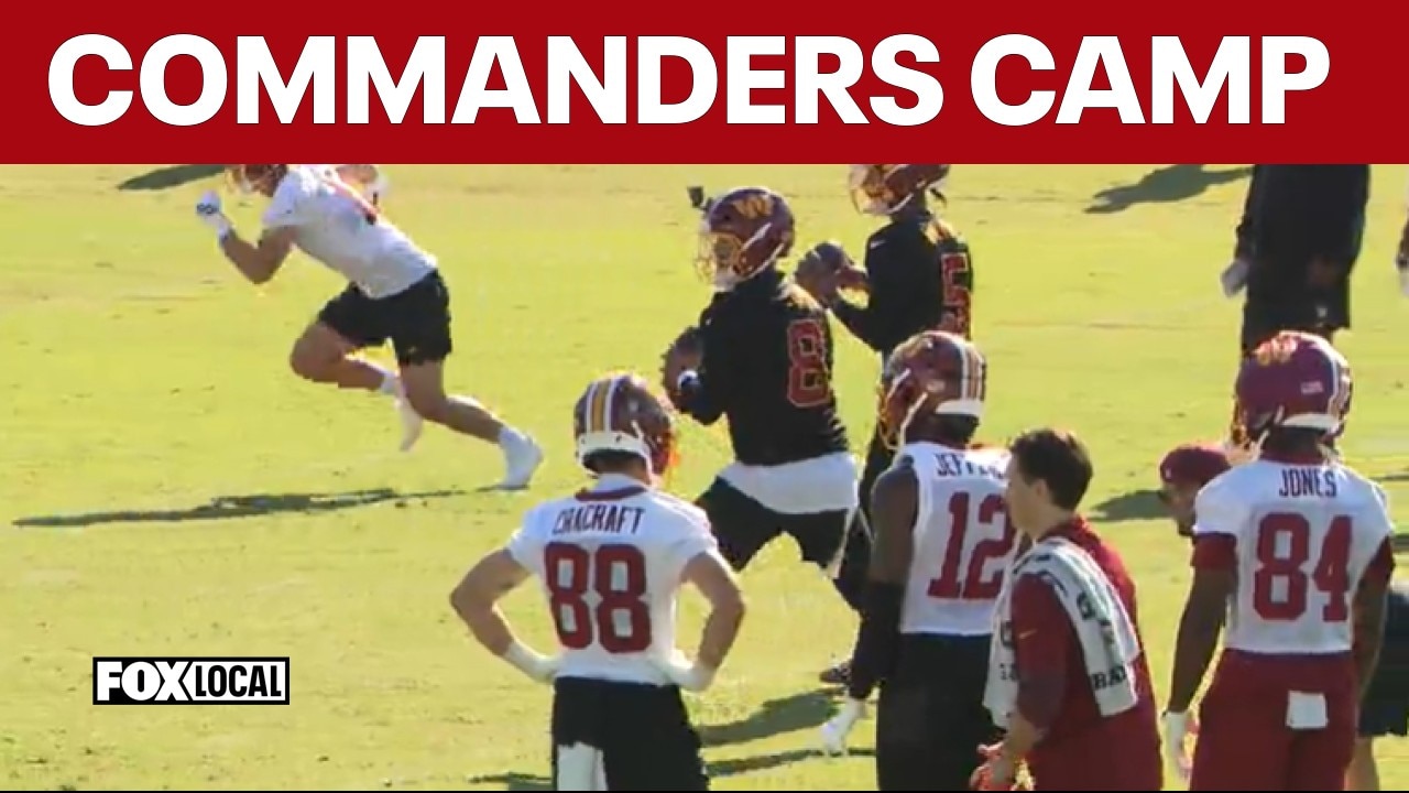Commanders training camp underway