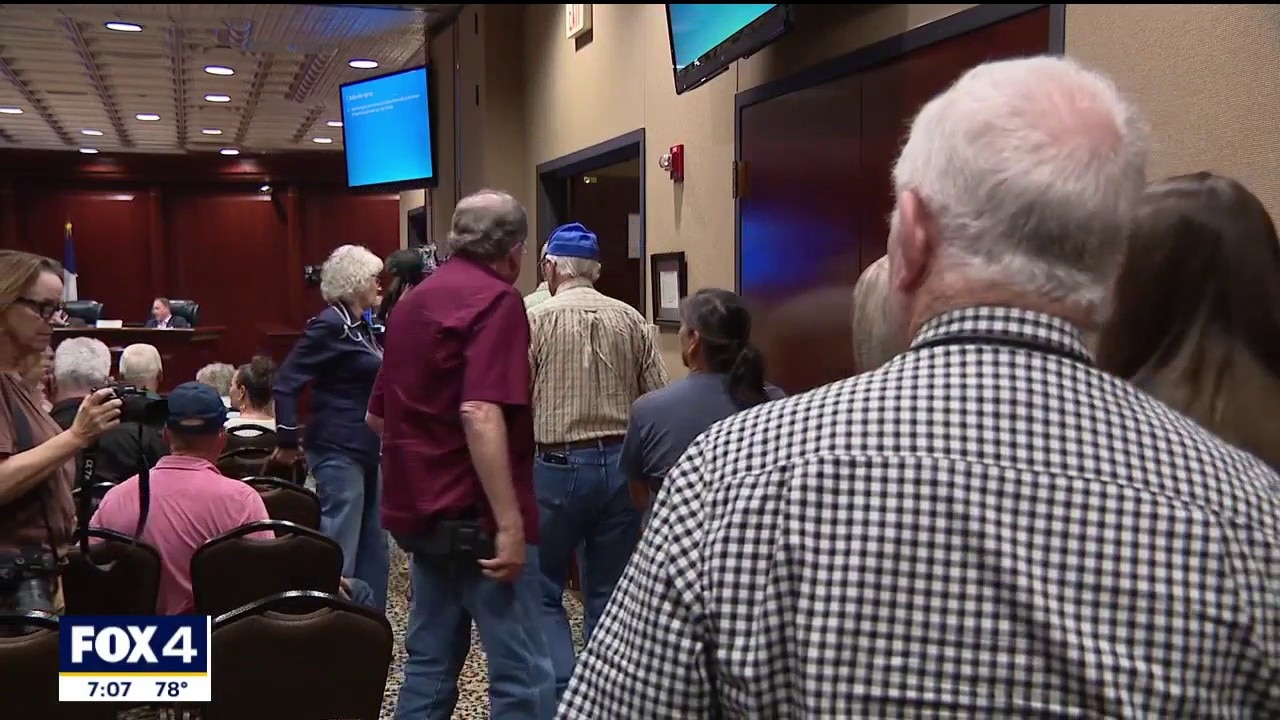 Granbury residents walk out of city council meeting amid heated debate over 'Project Patriot' data center