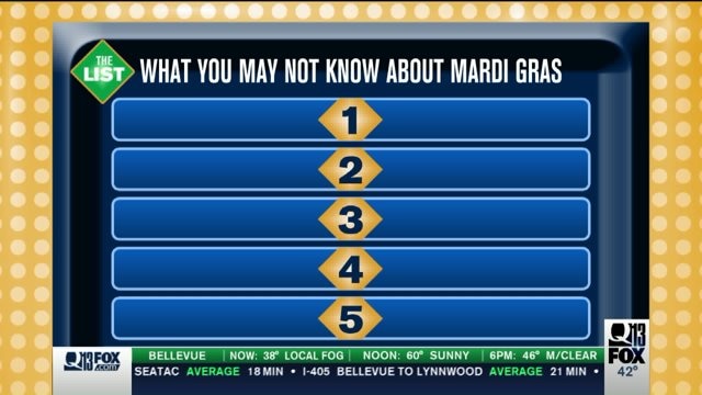 Top 5 things you may not know about Mardi Gras