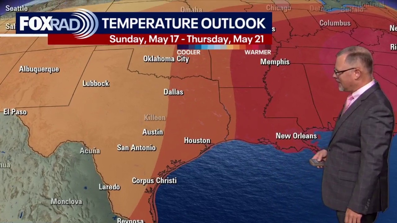 Houston weather: Warming trend on the way