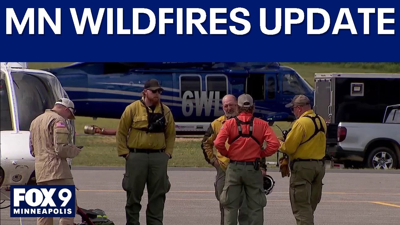 MN wildfires: Cooler weather, rain helping firefighters