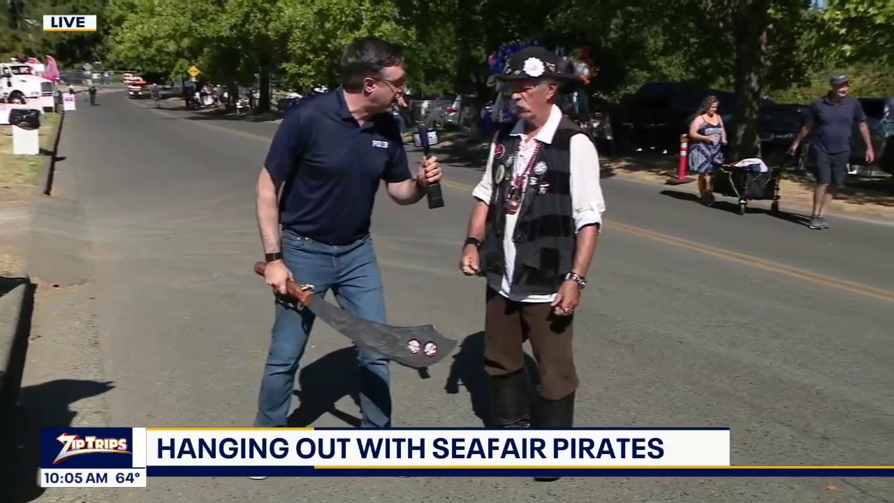 ZIP TRIPS: Hanging out with Seafair pirates