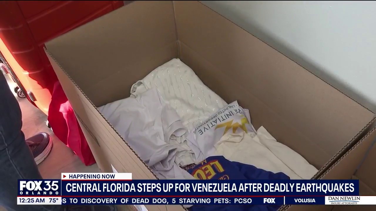 Florida communities gather donations for Venezuela relief