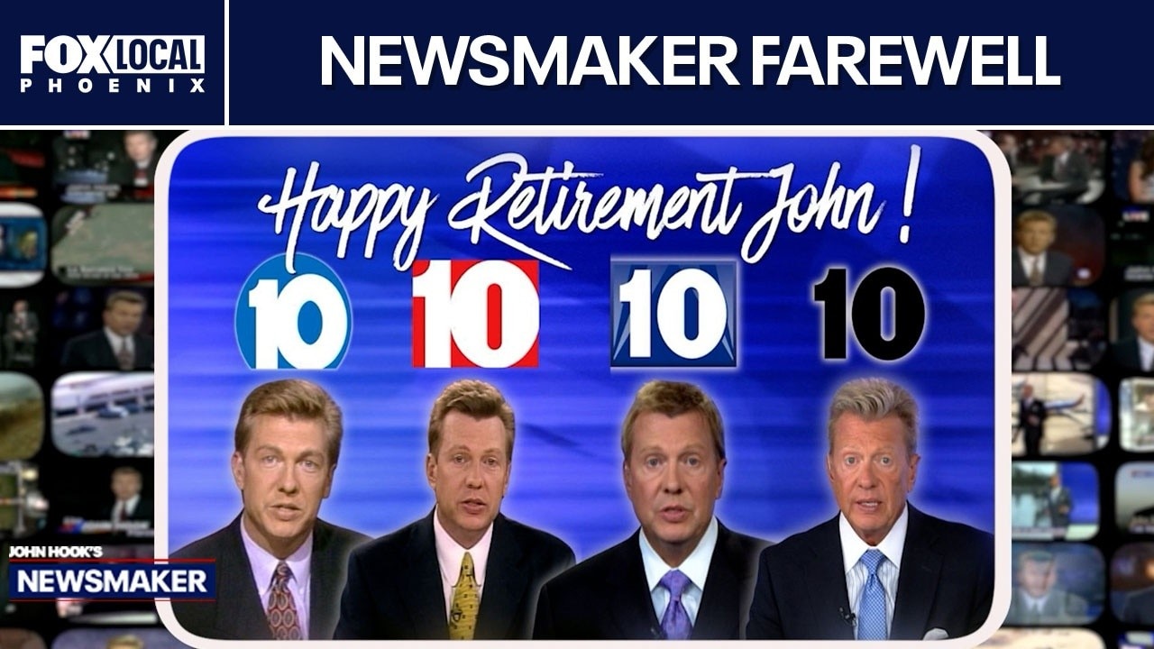 John Hook looks back on 33 years at FOX 10 before retirement | Newsmaker