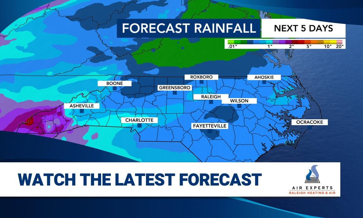 WRAL WeatherCenter Forecast