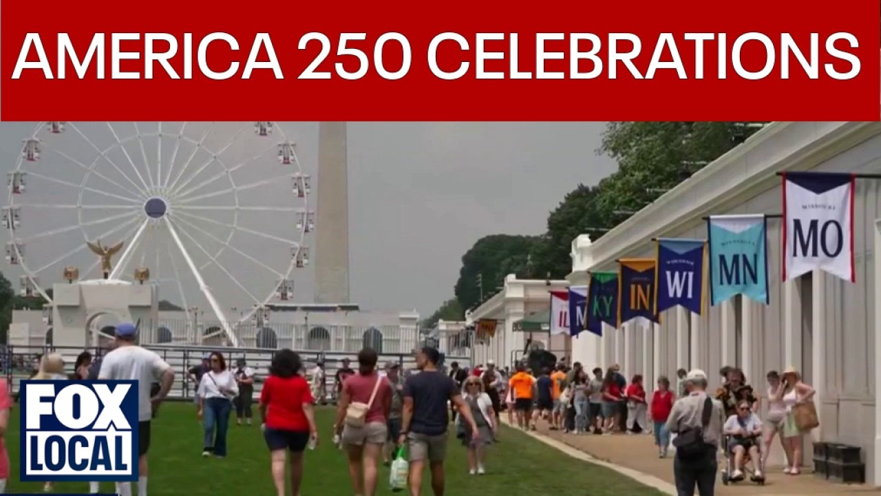 Capitol Mall in Washington D.C. has new look for America 250