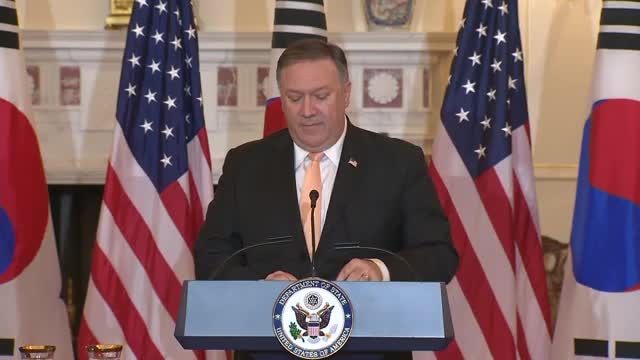 POMPEO: PEACE_ PROSPERITY IF NK CHOOSES RIGHT PATH
