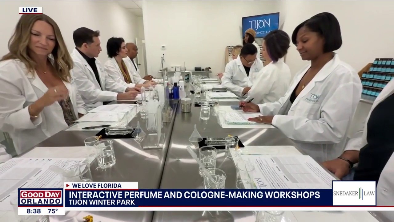 Perfume and cologne-making workshops in Winter Park