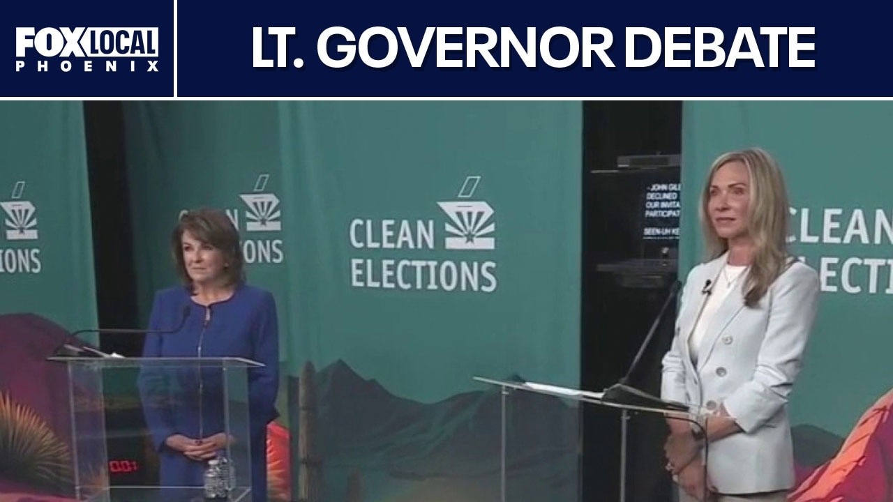 AZ candidates debate for first lieutenant governor post