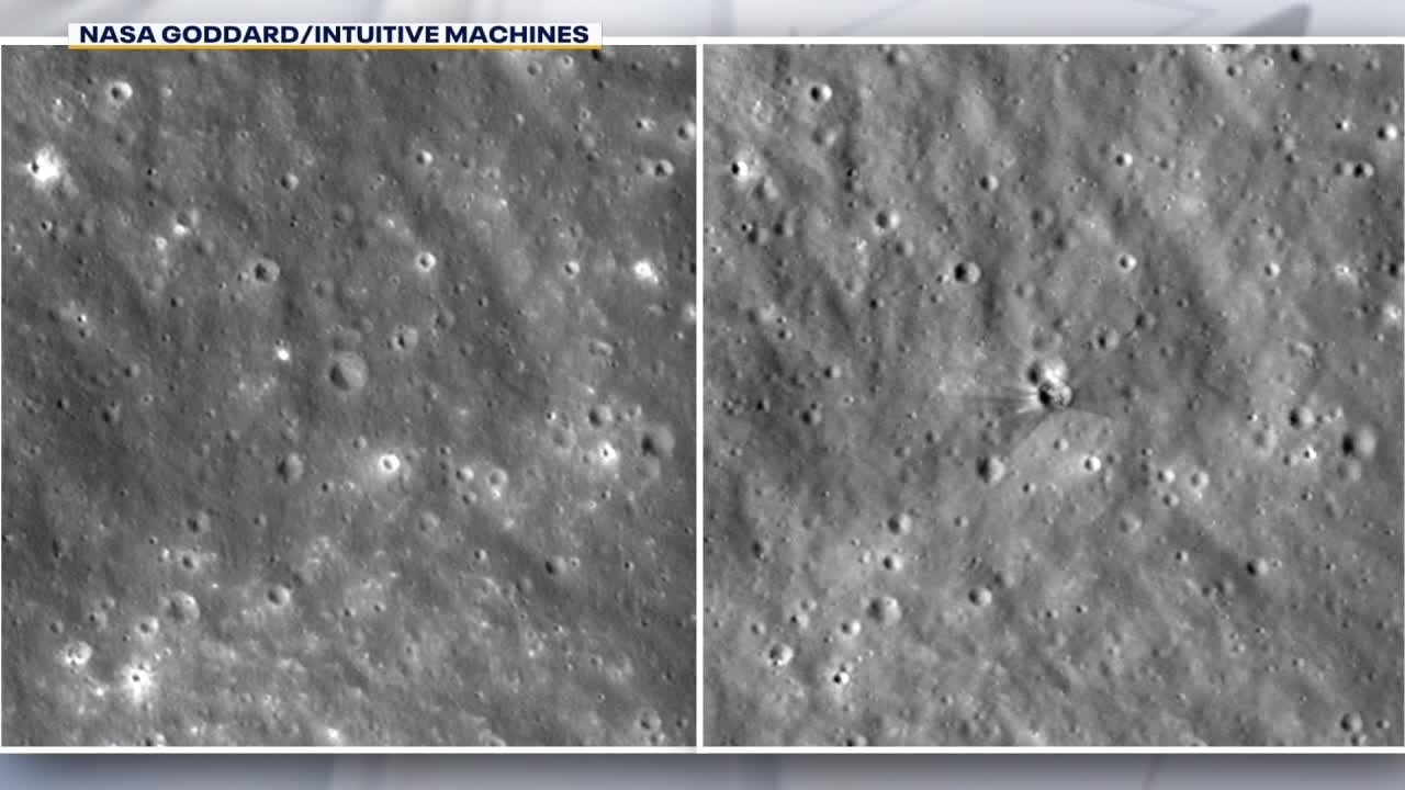 NASA reveals crater left by SpaceX rocket crash on Moon