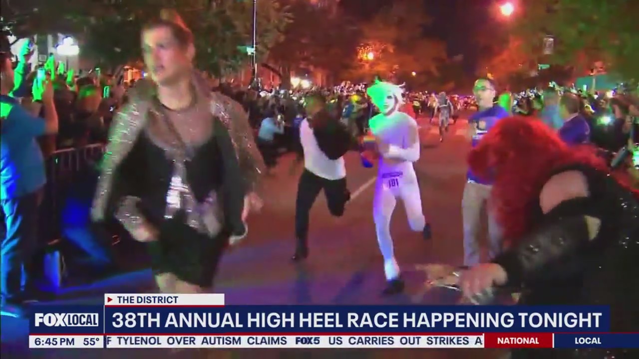 38th Annual High Heel Race happening in Northwest DC