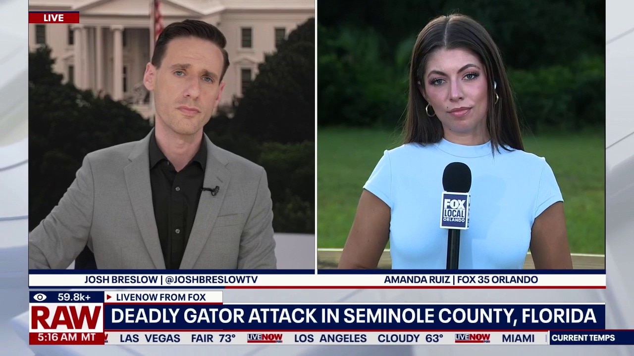 Deadly alligator attack in Seminole County, Florida