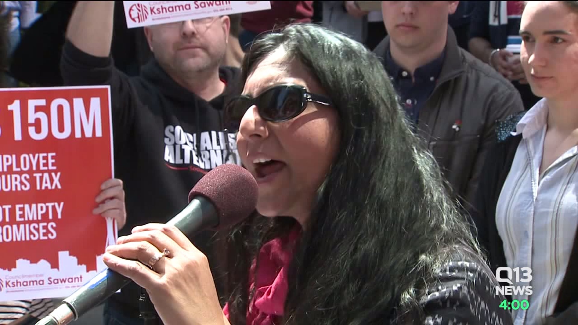 Group tries to shout down Sawant over proposed head tax