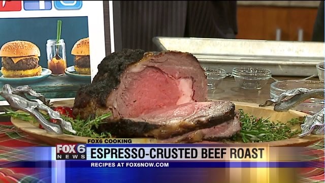 New twist on a roast: This recipe for Espresso-Crusted Beef Roast is perfect for the holiday season