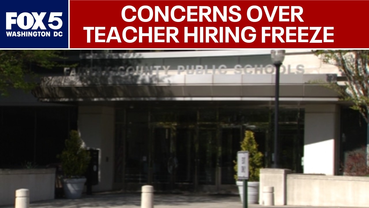 Fairfax County teacher hiring freeze prompts concerns