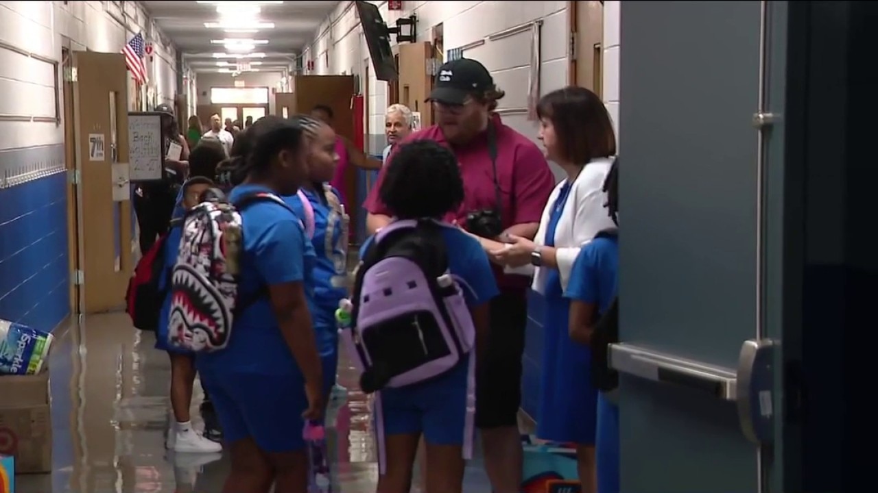 St. Walter, St. Benedict students begin first day together on one campus