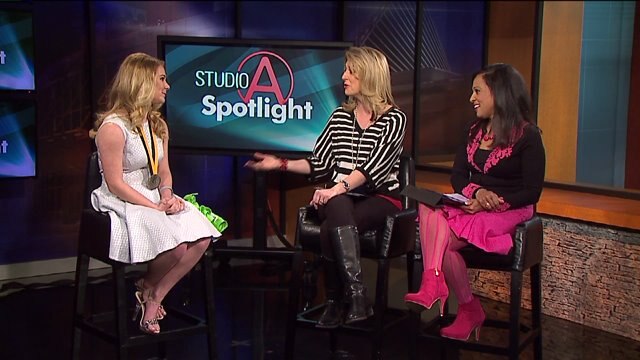 Wisconsin`s Top Youth Volunteer winner, Marlaina Perelshtein, visits Studio A