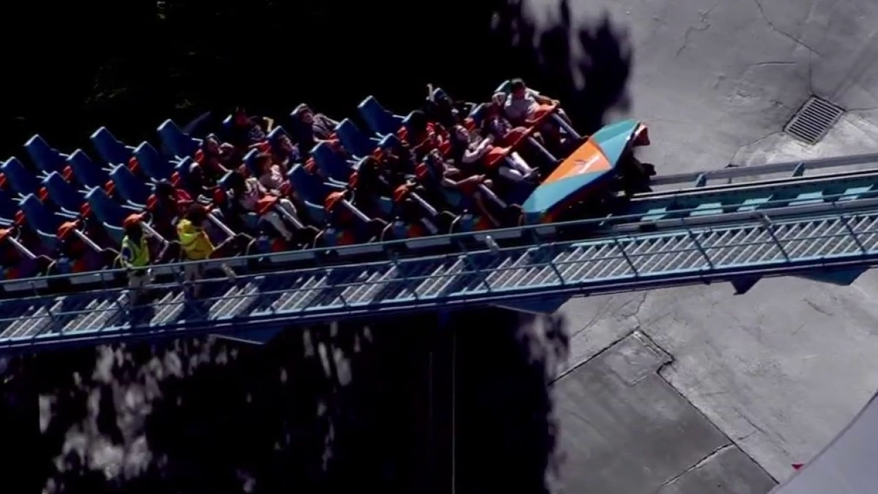 Rider reportedly falls from Goliath coaster
