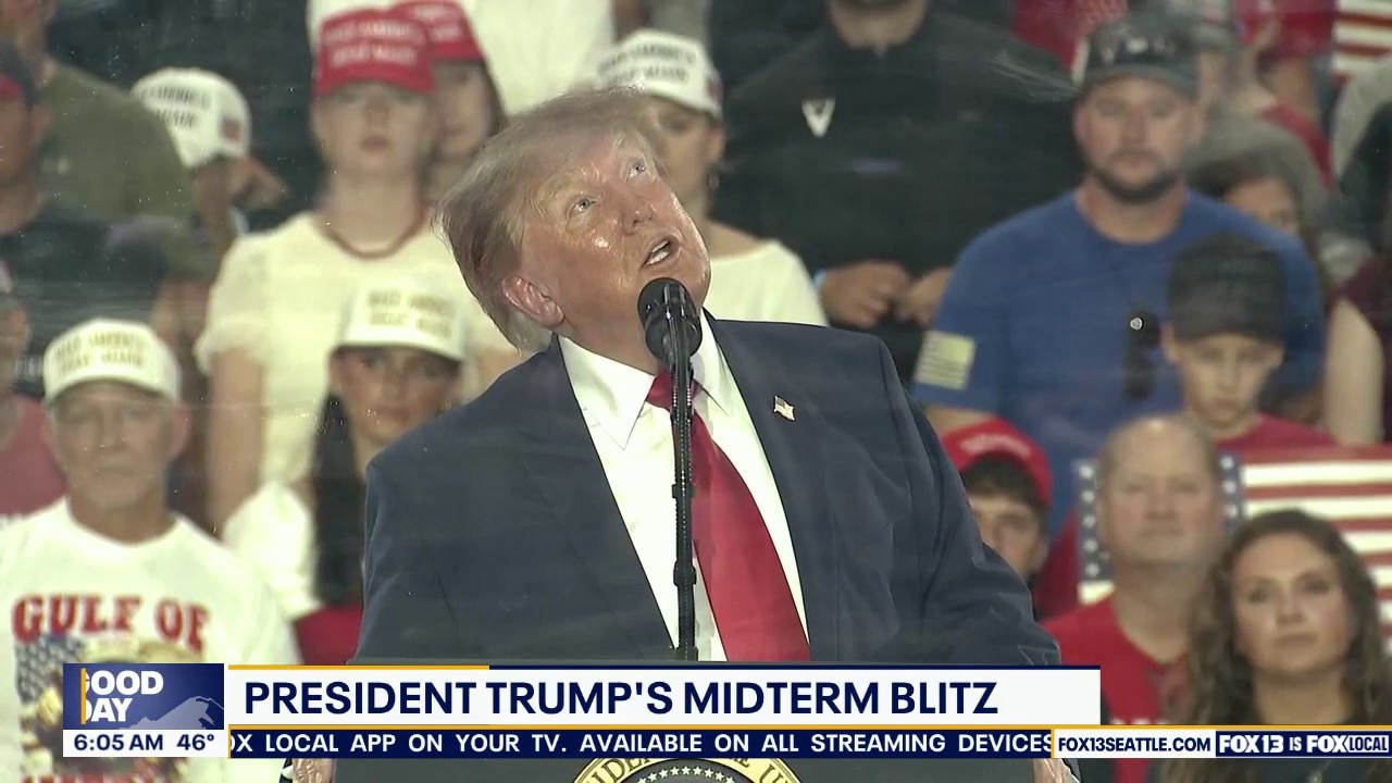 President Trump's midterm elections blitz